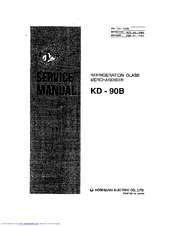 Hoshizaki KD-90B Service Manual