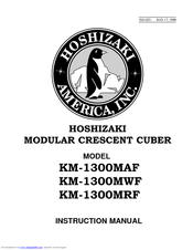 Hoshizaki KM-1300MRF Instruction Manual