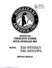 Hoshizaki KM-250BWC Service Manual