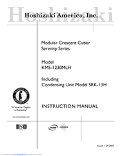 Hoshizaki SRK-13H Instruction Manual