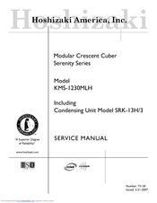 Hoshizaki KMS-1230MLH Service Manual