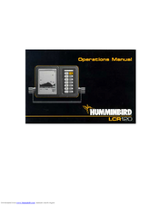 Humminbird LCR 120 Operation Manual