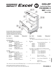 Hussmann impact Excel C2X-LEP Technical Data Sheet