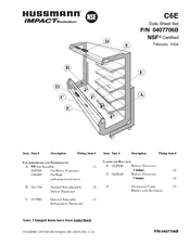 Hussmann Impact C6E Datasheet