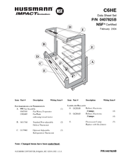 Hussmann Impact C6HE Datasheet