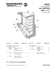 Hussmann Impact C6LE Datasheet
