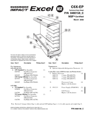 Hussmann Impact Excel C6X-EP Technical Data Sheet