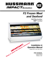 Hussmann Impact F2 Installation And Operation Manual