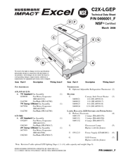 Hussmann Impact Excel C2X-LGEP Technical Data Sheet