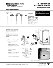 Hussmann IMPACT RL Installation Instructions Manual