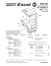 Hussmann Impact Excel M5X-GE Technical Data Sheet