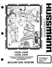 Hussmann CGDM Install Manual