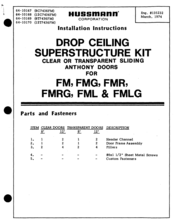 Hussmann FMR Install Manual