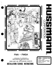 Hussmann FMGA Install Manual