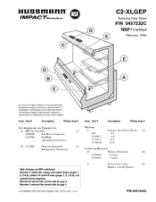 Hussmann Impact Excel C2X-LGEP Technical Data Sheet