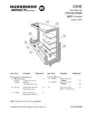 Hussmann Impact C5HE Datasheet
