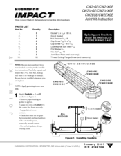 Hussmann CWI-12 Instructions