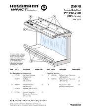 Hussmann IMPACT D5RRI Technical Data Sheet