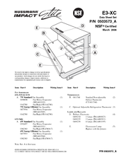 Hussmann IMPACT Elite E3-XC Datasheet