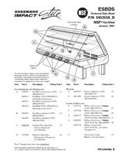 Hussmann IMPACT Elite ESBDS Technical Data Sheet