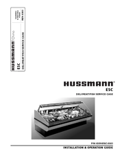 Hussmann ESC Installation And Operation Manual