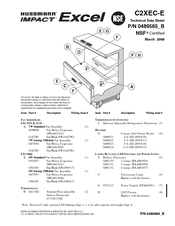 Hussmann C2XEC-E Technical Data Sheet