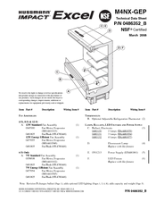 Hussmann M4NX-GEP Technical Data Sheet