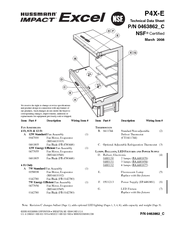 Hussmann P4X-E Technical Data Sheet