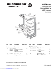 Hussmann Impact Excel M5EP Datasheet