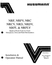 Hussmann NRDV Installation & Operation Manual