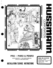 Hussmann PENRO Install Manual