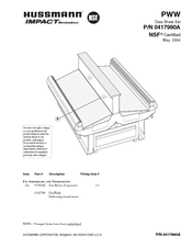 Hussmann PWW Datasheet