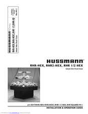 Hussmann RHR-HEX2 Installation And Operation Manual