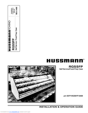 Hussmann RGSSFP Installation And Operation Manual