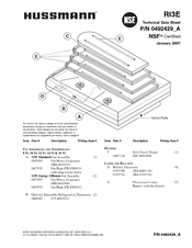 Hussmann RI3-E Technical Data Sheet