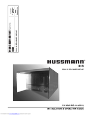 Hussmann RID Installation And Operation Manual