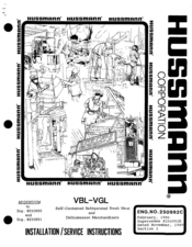 Hussmann VBL Install Manual