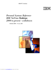 IBM NetVista M42 8307 Reference Manual