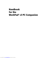 IBM WorkPad c3 Handbook