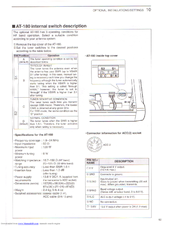 Icom AT-180 Manuals | ManualsLib
