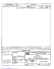 IEE PDK-460U Series Reference Manual