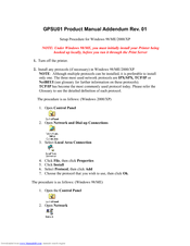 IOGEAR GPSU01 Setup Procedure