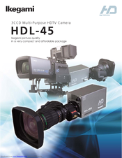 Ikegami HDL-45 Specifications