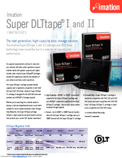 Imation DLT I Brochure