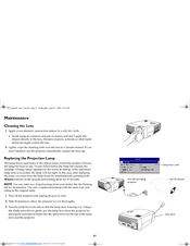 InFocus X1a Maintenance & Cleaning