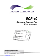Infinite Peripherals SCP-10 User Manual
