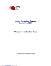 FTDI SpitFIRE III Install Manual