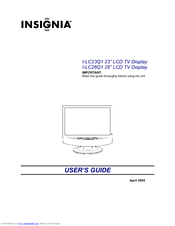 Insignia I-LC26Q1 User Manual