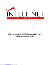 Intellinet 522748 Quick Installation Manual