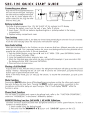 SBC SBC-120 Quick Start Manual